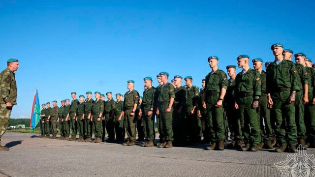 Совместные военные учения Белоруссии и Казахстана стартуют в августе