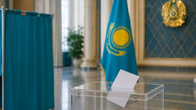 Высокая явка избирателей на выборах в Казахстане за первые три часа