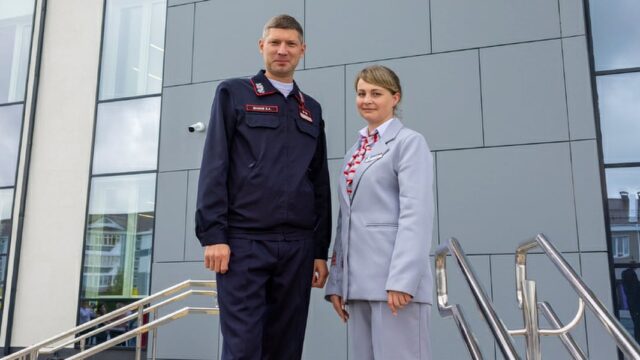 Празднование работников железных дорог на Ямале