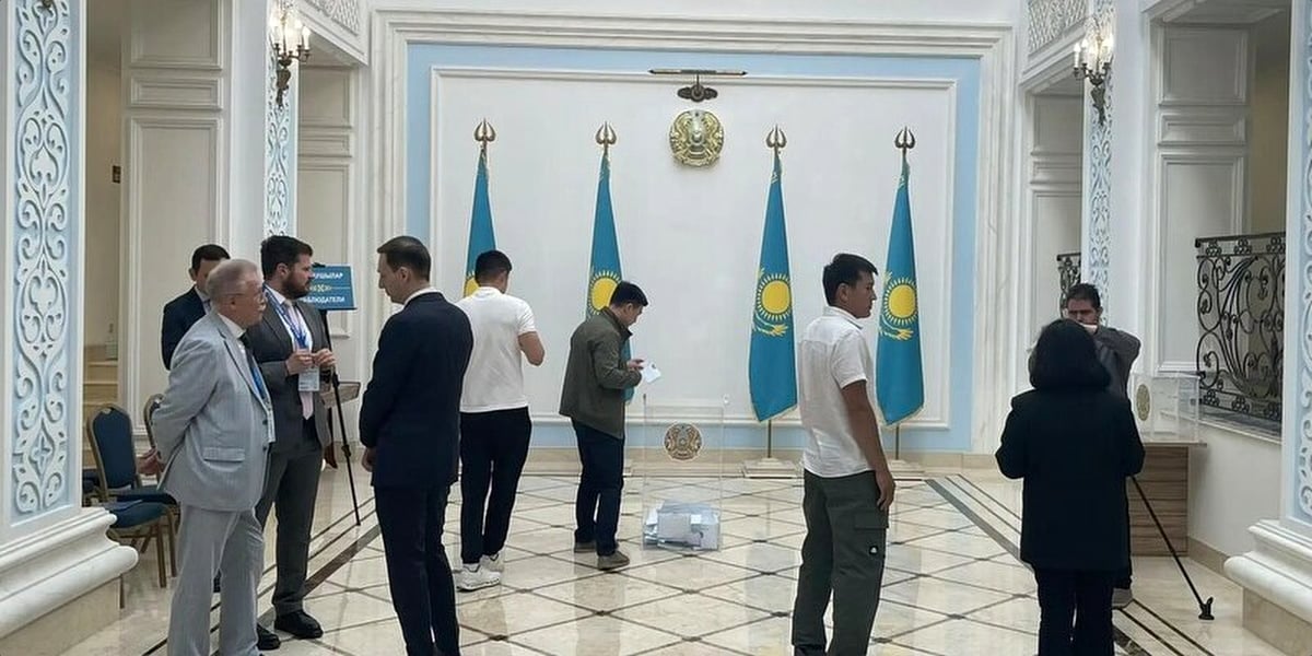 Выборы в Казахстане: явка превысила референдум по конституции