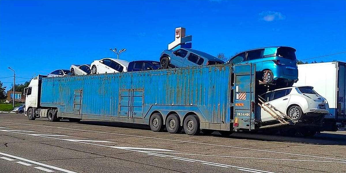 Существенное снижение импорта автомобилей из Казахстана в Россию