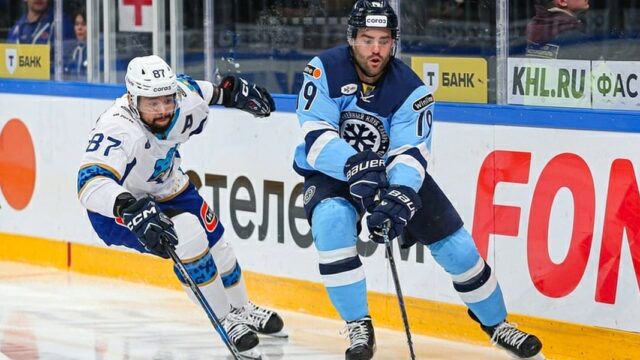 Матч КХЛ: «Барыс» «Сібірмен» 7 қыркүйекте кездеседі