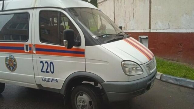 Спасатели оказали помощь медикам в транспортировке пациента в Кашире