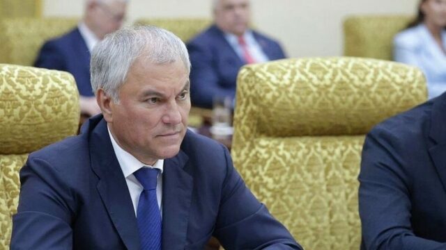 Володин выразил соболезнования в связи с трагедией на учениях ВМС Казахстана