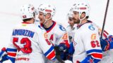 СКА продолжает победную серию в КХЛ, обыграв Барыс