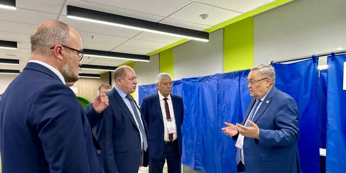 Мухтар Ерман ознакомился с выборами в Татарстане