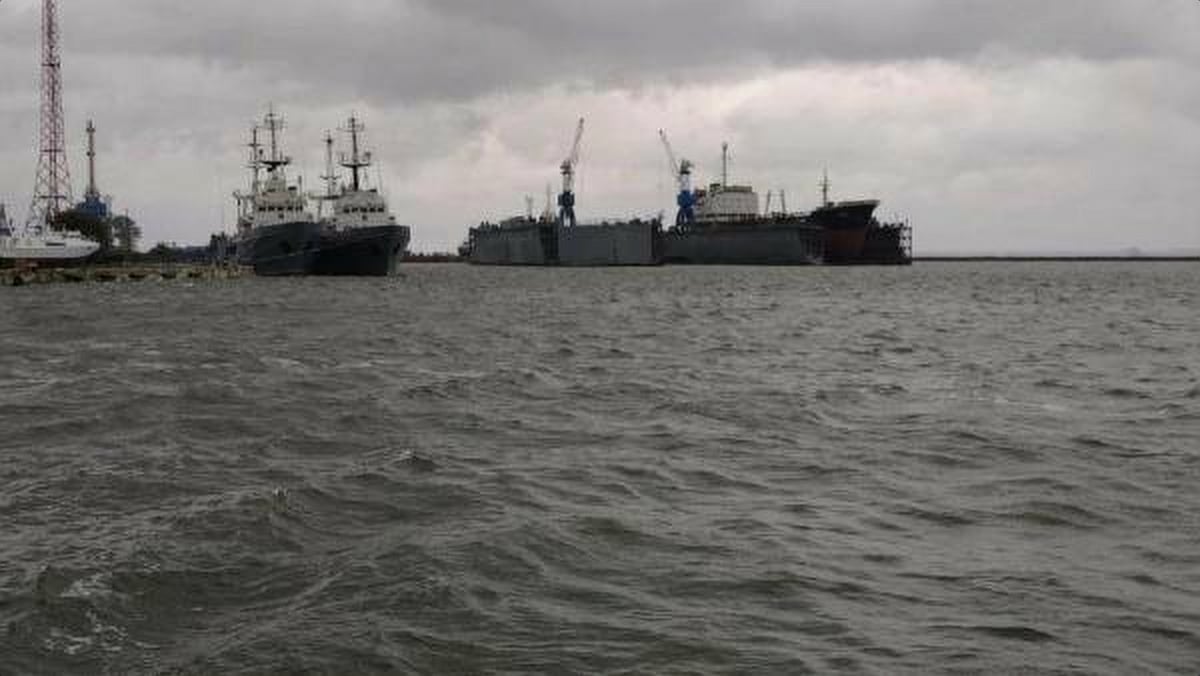 ВСУ атаковали судно «Нефрит», ремонтировавшее причал КТК