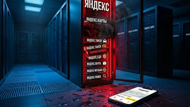 Сбой в работе Яндекса: проблемы с такси, доставкой и голосовым помощником