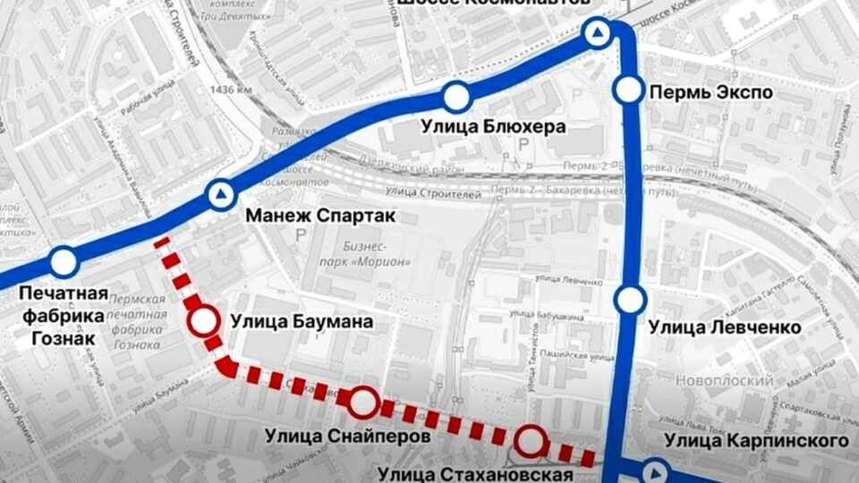 Изменения в движении автобусов в Индустриальном районе Перми из-за ремонта