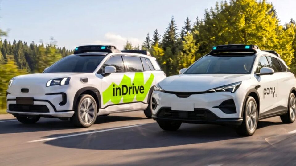 Тестирование роботакси inDrive и Pony.ai начнётся в Казахстане в 2027 году