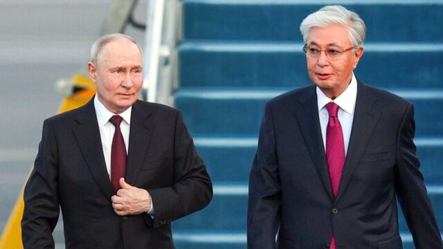 Путин Тоқаевты Қазақстан Республикасының күнімен құттықтады