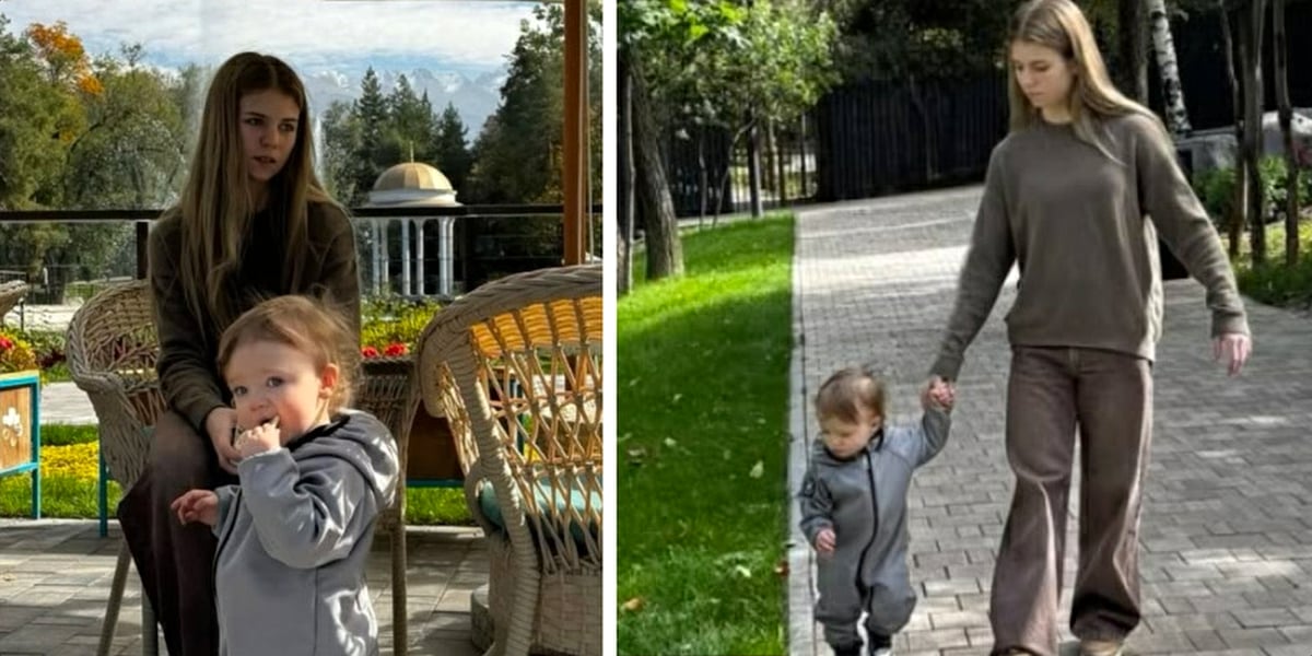 Александра Трусова поделилась трогательными моментами с сыном на льду