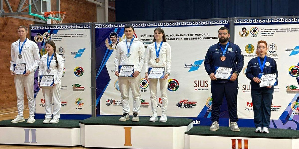 Белорусские стрелки Петрова и Демеш завоевали золото на Гран-при ISSF в Шымкенте